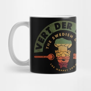 SWEDIS CHEF - VERT DER FERK VINTAGE COLOR - vintage Mug